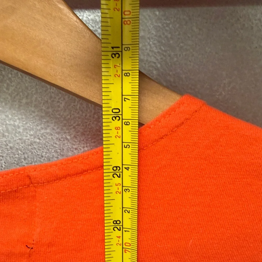 EBTEK by Eddie Bauer Orange‎ Athletic Workout Sleeveless Tank Top Size Large 90s